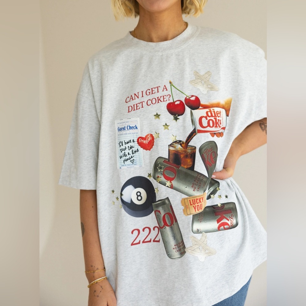 Loud Face Carbonation Collage t-shirt